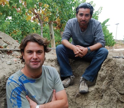 Filipe Müller and Héctor Rojas at Talinay

