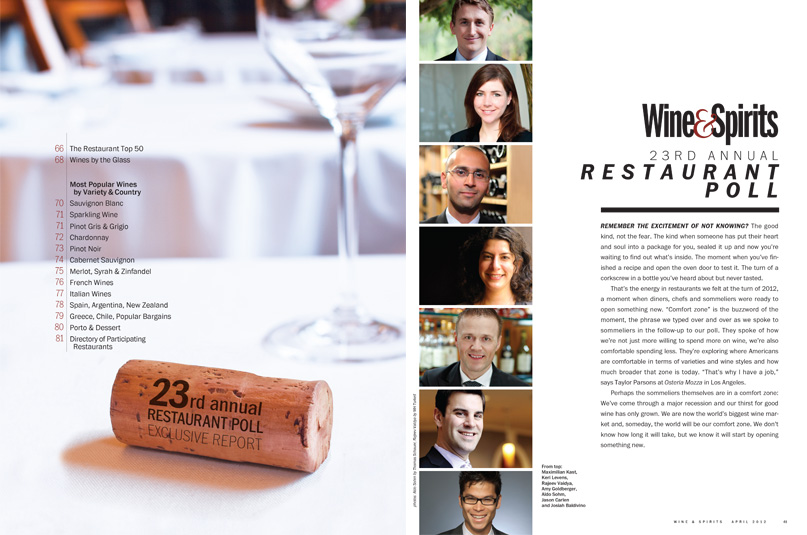 23rd Annual Restaurant Poll