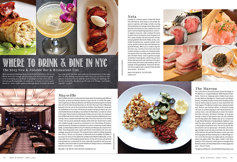 Where to Eat & Drink in New York
