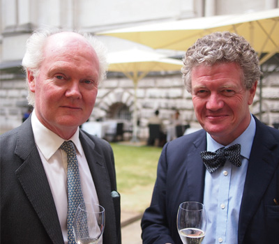 Nicolas Coates (left) and Christian Seely