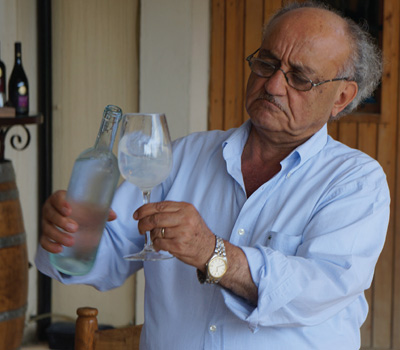 Said Touma, Clos St. Thomas. photo by Jamal Rayyis.