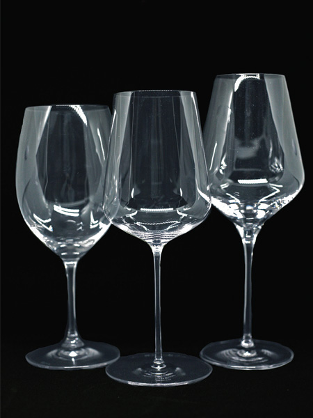 from left to right: Riedel, Zalto and Stölzle