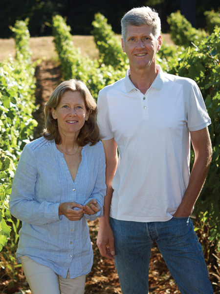 Véronique Drouhin makes the wines at her family’s properties in Oregon’s Willamette Valley; her brother, Philippe, farms the vines.