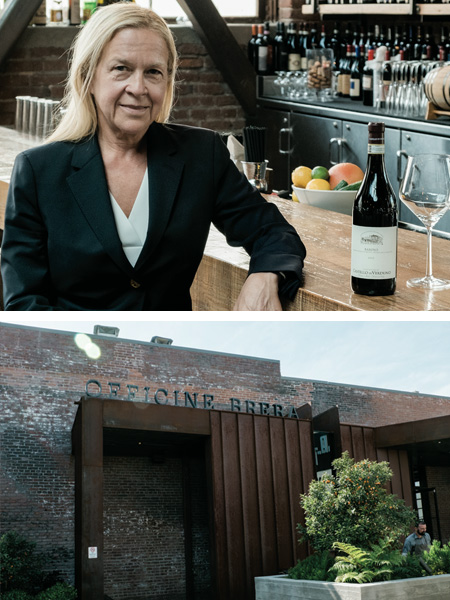 Francine Diamond-Ferdinandi is beverage director and partner at The Factory Place Hospitality Group, which includes Officine Brera.
