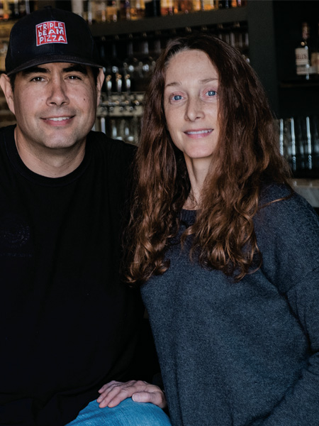 Randy Clement and April Langford, partners at Everson Royce Bar and Arts District Wine.